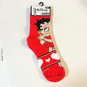 Betty Boop Heart Socks
